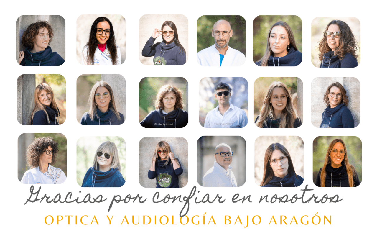 Portada Sobre nosotros Óptica Bajo Aragón