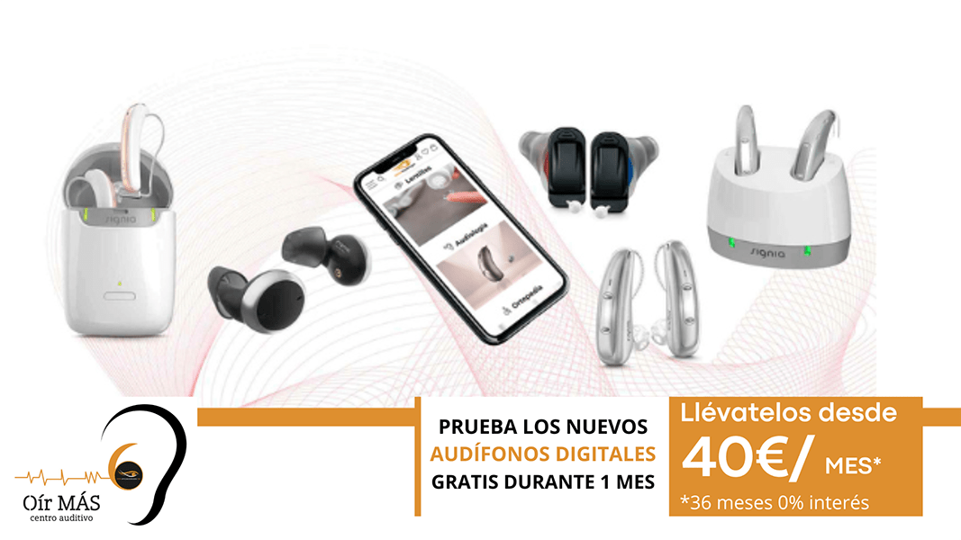Soluciones para la pérdida de audición - Audífonos Signia recargables de Óptica Bajo Aragón