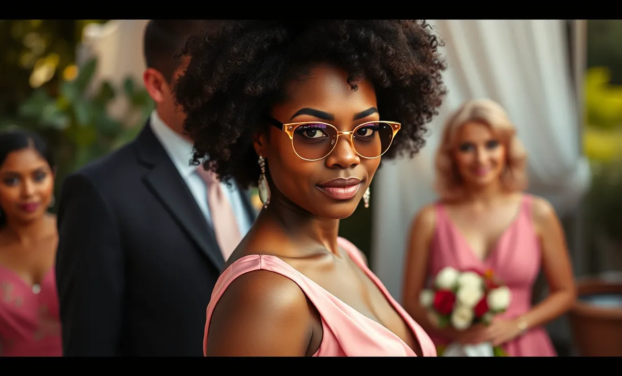 Gafas de sol vestido para eventos especiales