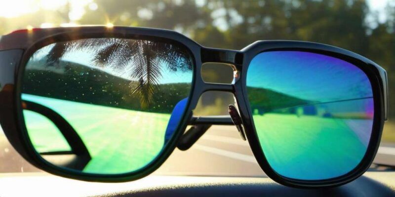 Riesgos gafas de sol en el coche