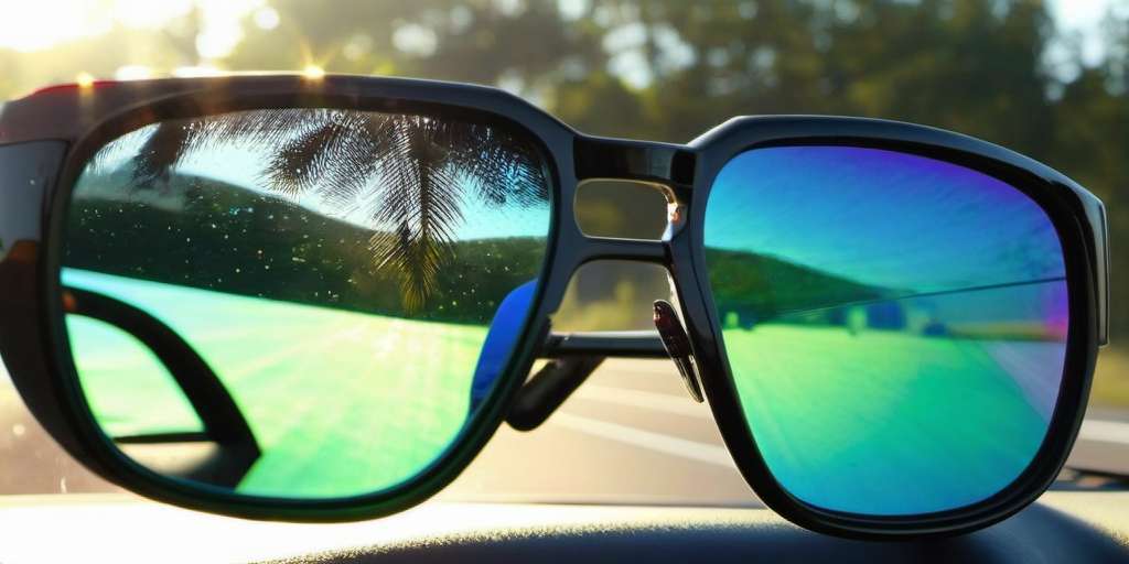 Riesgos gafas de sol en el coche