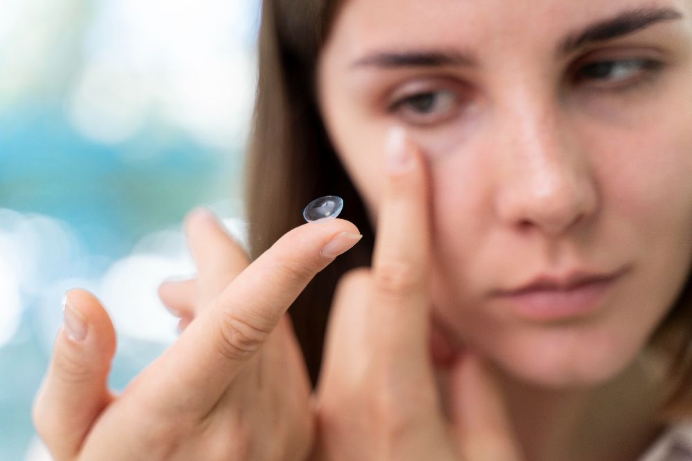 Cuidar lentes de contacto