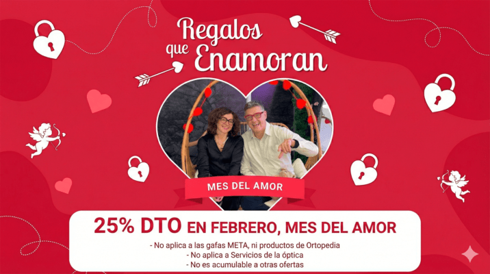 Descuento 25 - Febrero mes del amor